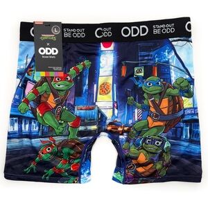 Odd Sox Teenage Mutant Ninja Turtles Boxer Briefs Mens Size Large Underwear TMNT